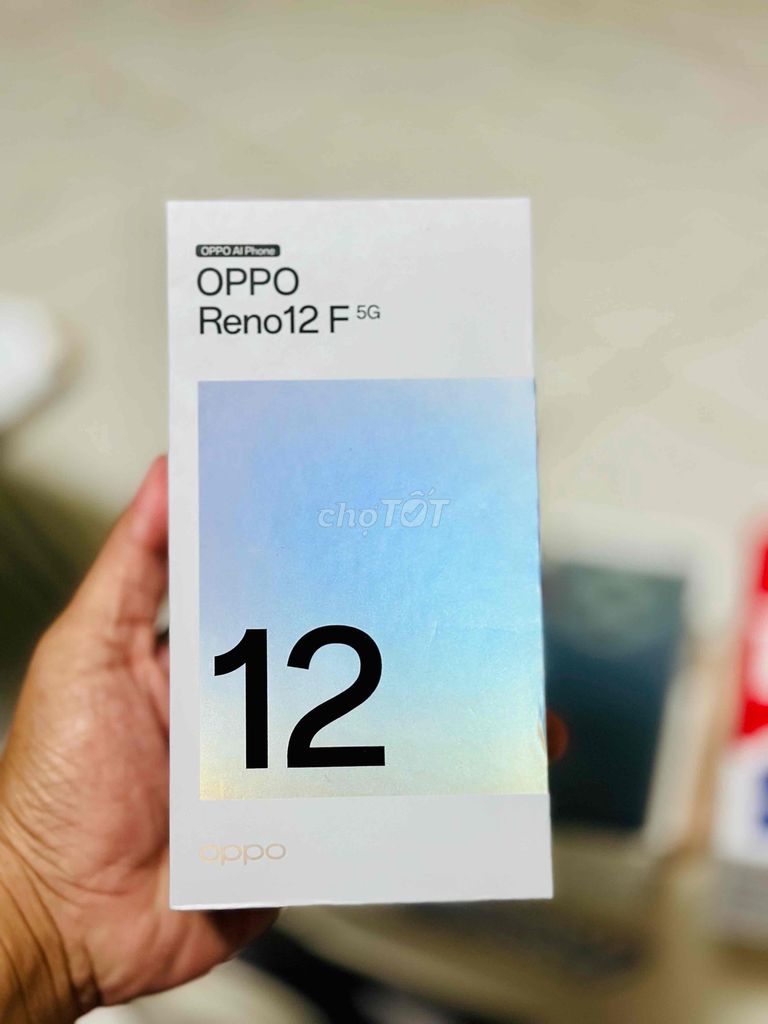 Oppo Reno 12f 5G 8/256 khui lướt chưa xài fullbox