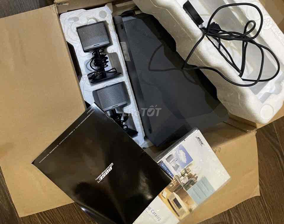 Loa Bose Companion 3 Series II- fullbox- 220V. Mua bán Tivi, Âm thanh tại Thành phố Thủ Đức Tp Hồ Chí Minh được đăng bởi TMD hình 1