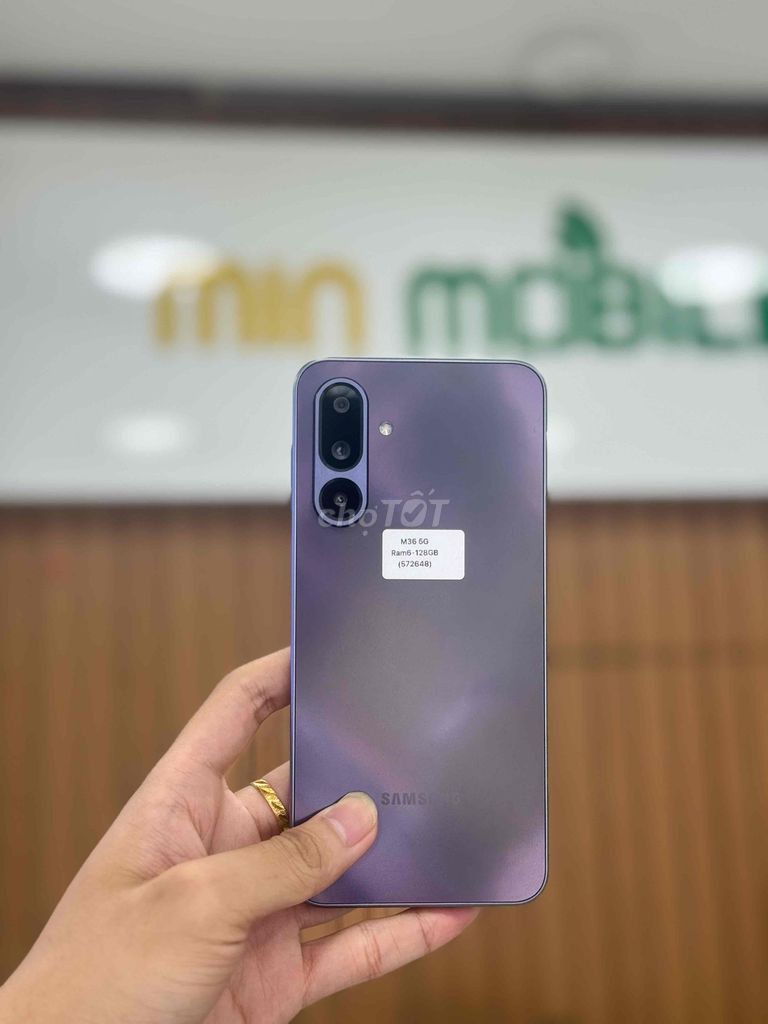 📲 Samsung M36 5G 6/128GB Có trả góp. Mua bán Điện thoại tại Quận Ngô Quyền Hải Phòng được đăng bởi TRAN SONG HA hình 1