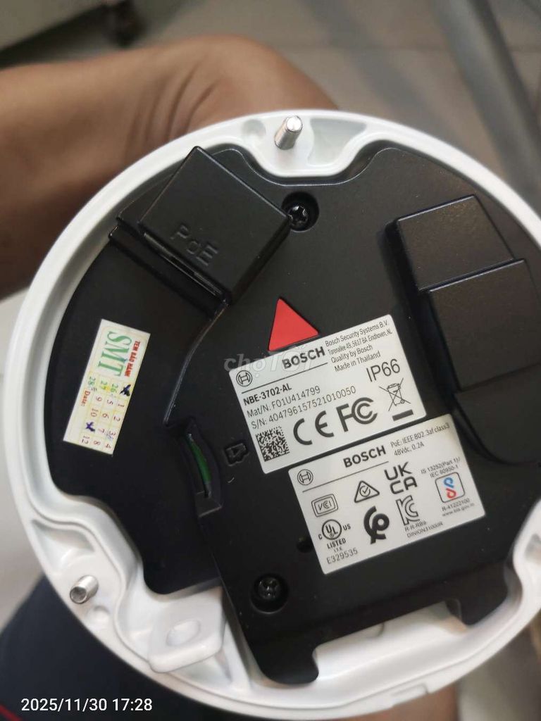 Camera an ninh Bosch NBE-3702-AL Trắng. Mua bán Máy ảnh, Máy quay tại Huyện Hóc Môn Tp Hồ Chí Minh được đăng bởi Rồng Nguyễn hình 1