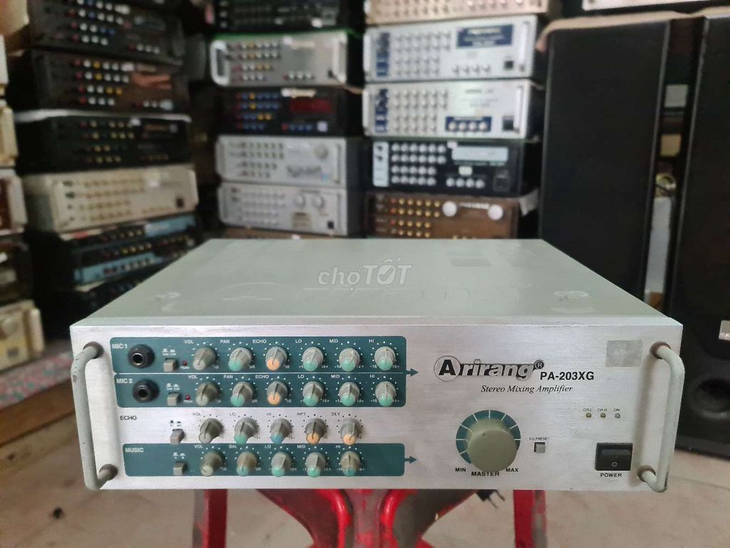 Ampli Arirang Pa 203XG (8con/ xanh trắng