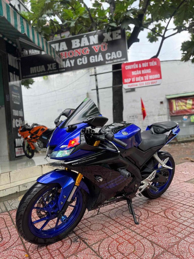 Yamaha R15V3 2019 máy zin biển số 68. Mua bán Xe máy tại Huyện Bình Chánh Tp Hồ Chí Minh được đăng bởi Phong Vũ hình 4