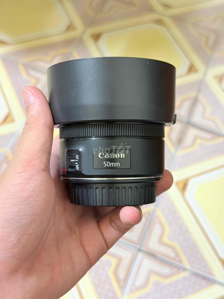 Ống kính Canon EF 50mm f/1.8 STM đã sử dụng. Mua bán Máy ảnh, Máy quay tại Huyện Gia Lâm Hà Nội được đăng bởi Nguyễn Đức Thắng hình 1