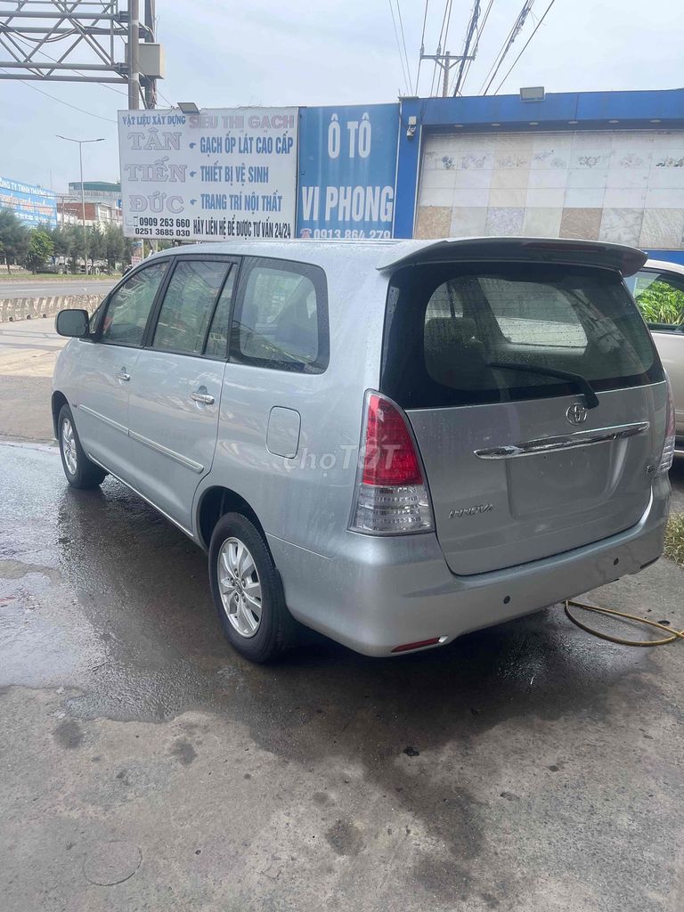 Toyota Innova 2010 G Bạc. Mua bán Ô tô tại Thành phố Biên Hòa Đồng Nai được đăng bởi Nhan Hùng Thanh Phong hình 4
