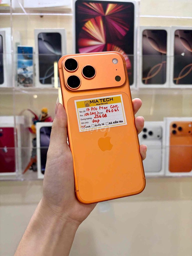 Apple iPhone 17 Pro Max Lock 256GB Cam 2 SIM. Mua bán Điện thoại tại Quận Ba Đình Hà Nội được đăng bởi Huy Trần hình 1