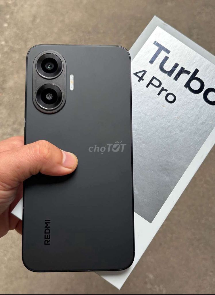 Xiaomi Redmi Turbo 4 Pro 16GB/256GB Đen. Mua bán Điện thoại tại Quận Cái Răng Cần Thơ được đăng bởi văn khá Mobell hình 1