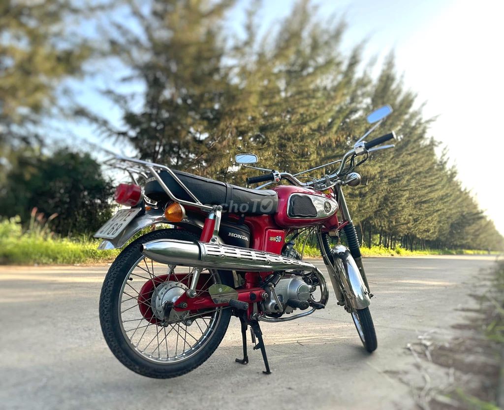 Honda SS50E màu Đỏ. Mua bán Xe máy tại Thành phố Mỹ Tho Tiền Giang được đăng bởi Minh Tu hình 2