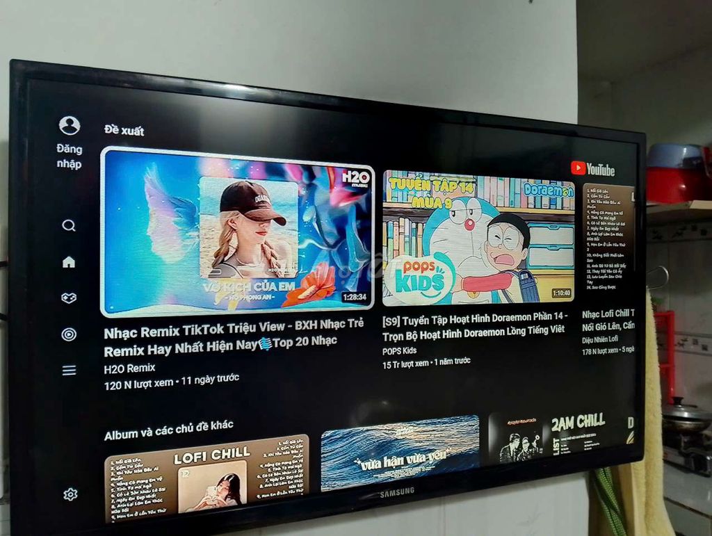 ở trọ để lại tivi Samsung 32 xem Youtube. Mua bán Tivi, Âm thanh tại Thành phố Thuận An Bình Dương được đăng bởi Đức Tạo  hình 1
