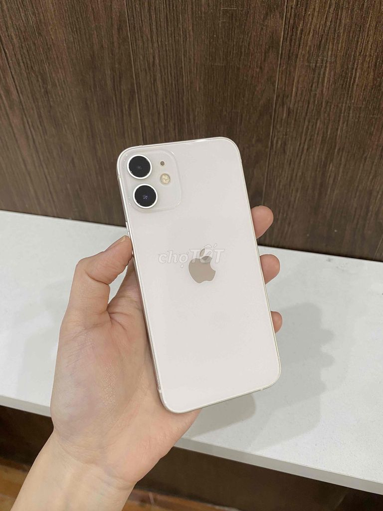 iPhone 12 Mini 128GB Quốc tế Trắng 97%-Hỗ trợ góp