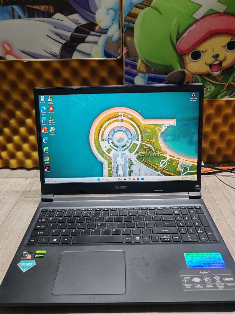 Acer Aspire 7  Ryzen 5 5500u 12GB/512GB, 1650 4G. Mua bán Laptop tại Thị xã Phú Mỹ Bà Rịa - Vũng Tàu được đăng bởi Sơn hình 1