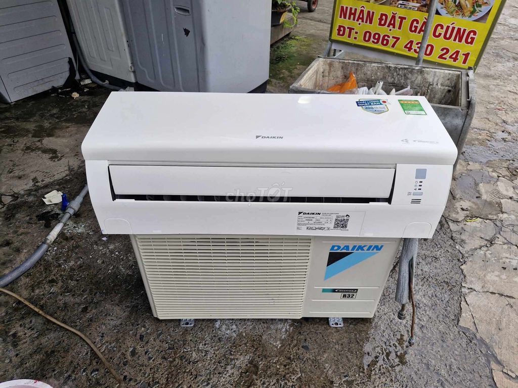 Máy lạnh daikin 1hp inveter còn bh hãng đến 5/2025