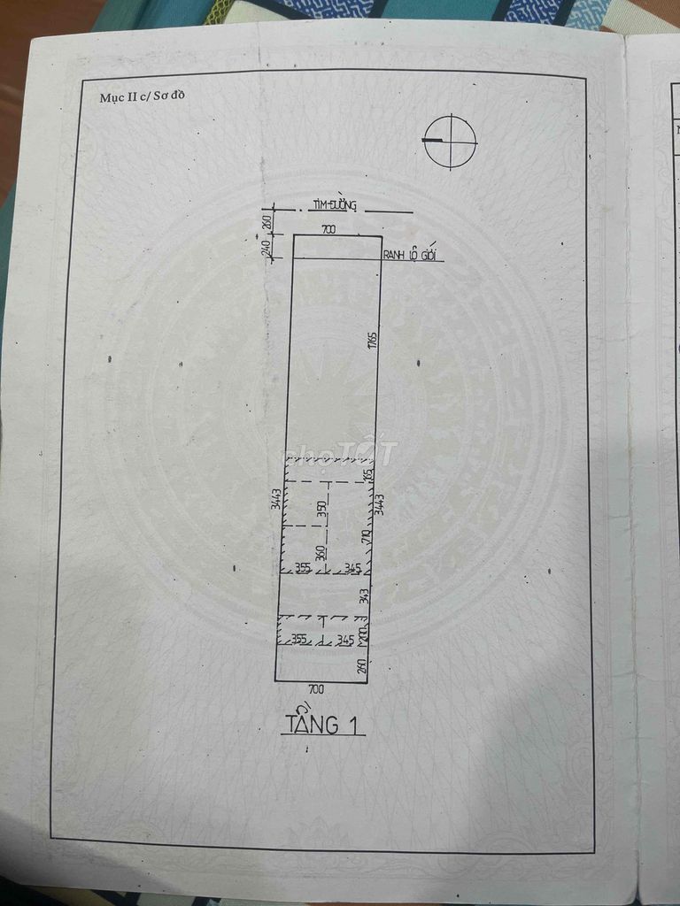 Dãy trọ 11 phòng sạch đẹp 241m2 đường lớn 6m, gần chợ, trường học