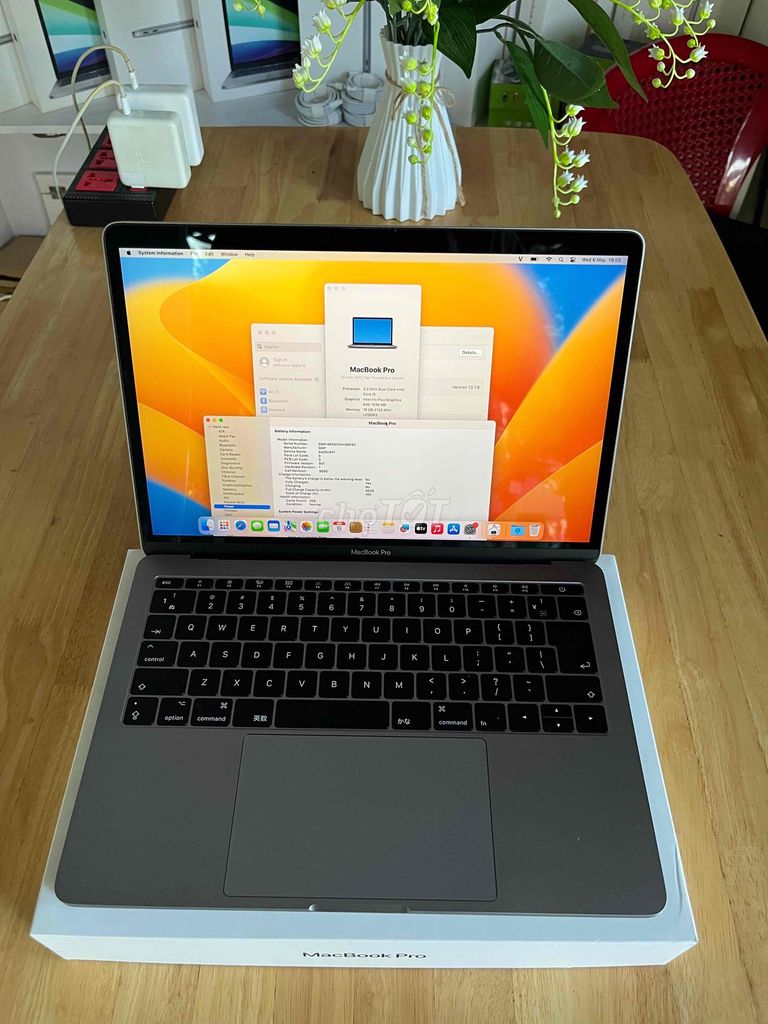 MacBook Pro 2017 i7 Ram 16GB ssd 512GB. Mua bán Laptop tại Quận Sơn Trà Đà Nẵng được đăng bởi BƠ BƯ Macbook Cũ hình 1