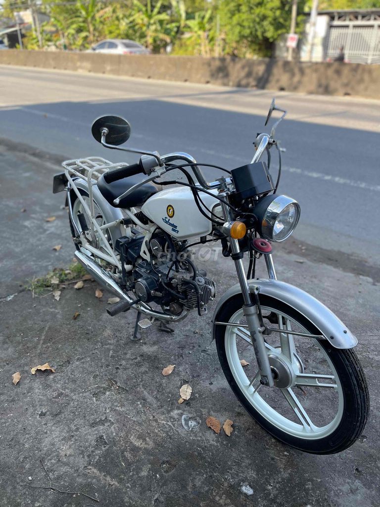 Slowins 110cc màu Trắng bs 66. Mua bán Xe máy tại Thành phố Ngã Bảy Hậu Giang được đăng bởi Minh Hieu  hình 1