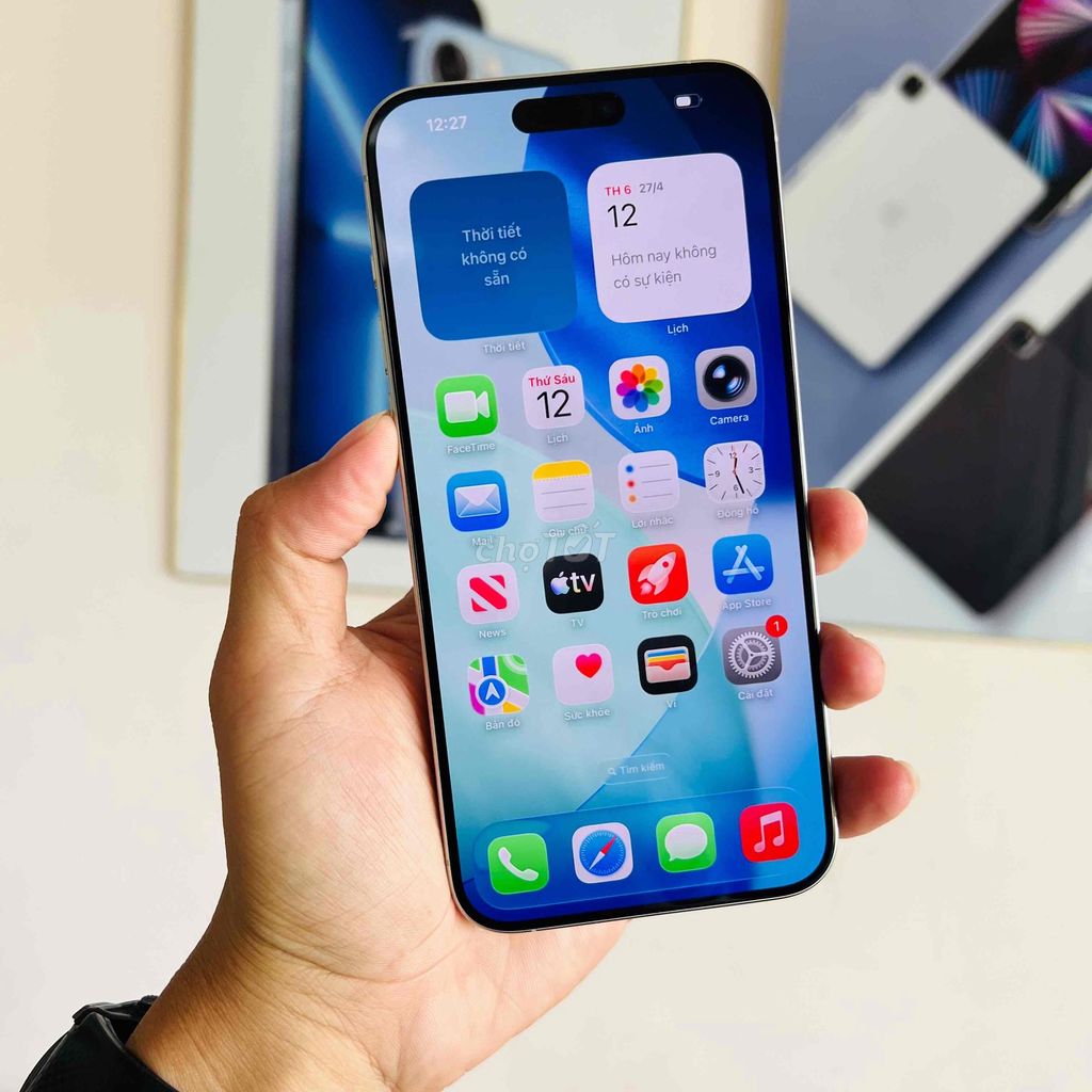 Apple iPhone 15 Pro Max 256GB Trắng. Mua bán Điện thoại tại Quận Ninh Kiều Cần Thơ được đăng bởi Trường Mobile hình 1