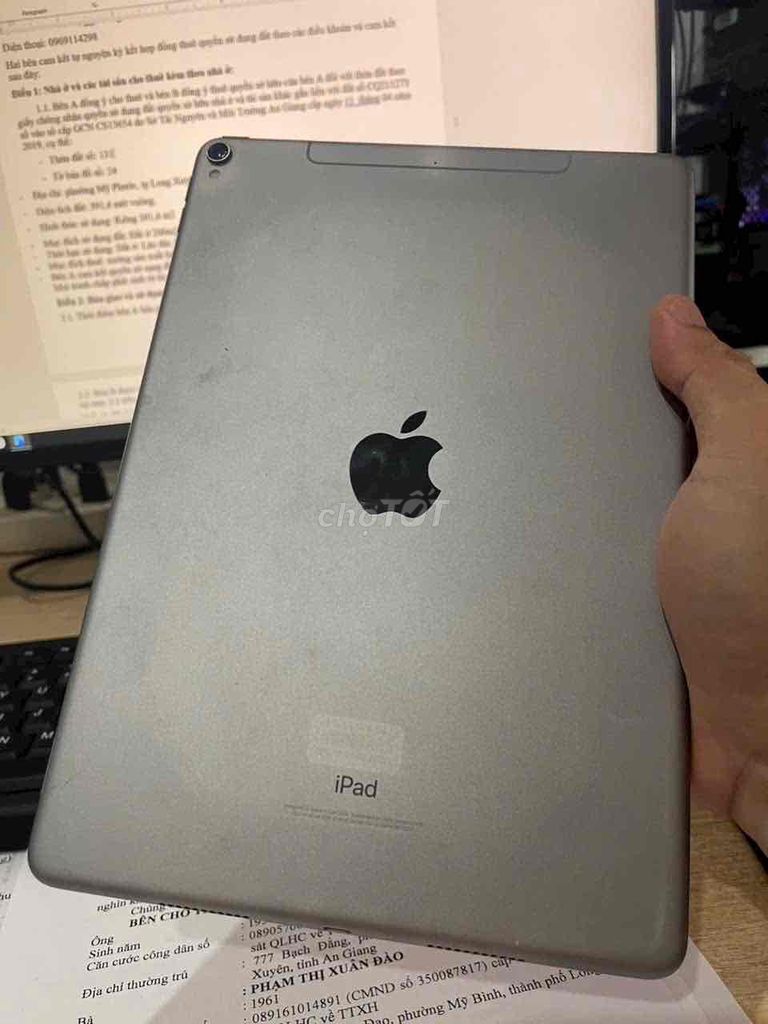 Apple iPad Pro 10.5 inch 64GB Xám. Mua bán Máy tính bảng tại Thành phố Long Xuyên An Giang được đăng bởi Mê Công Nghệ hình 1