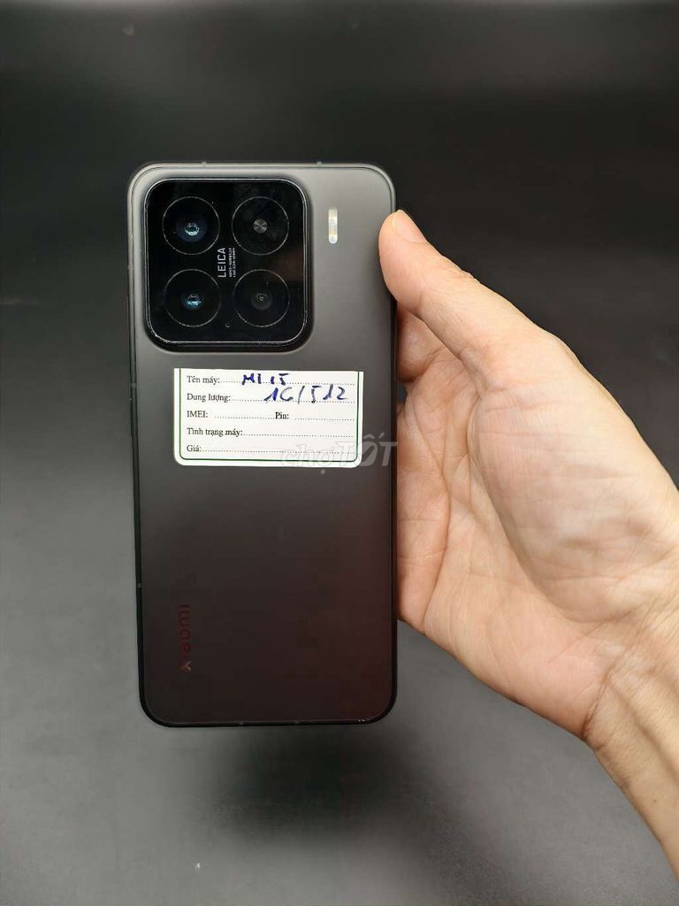 Xiaomi 15 5G ,đen bản 16GB / 512GB máy đẹp 98,8% . Mua bán Điện thoại tại Quận 6 Tp Hồ Chí Minh được đăng bởi Nhất Tín Mobile hình 1