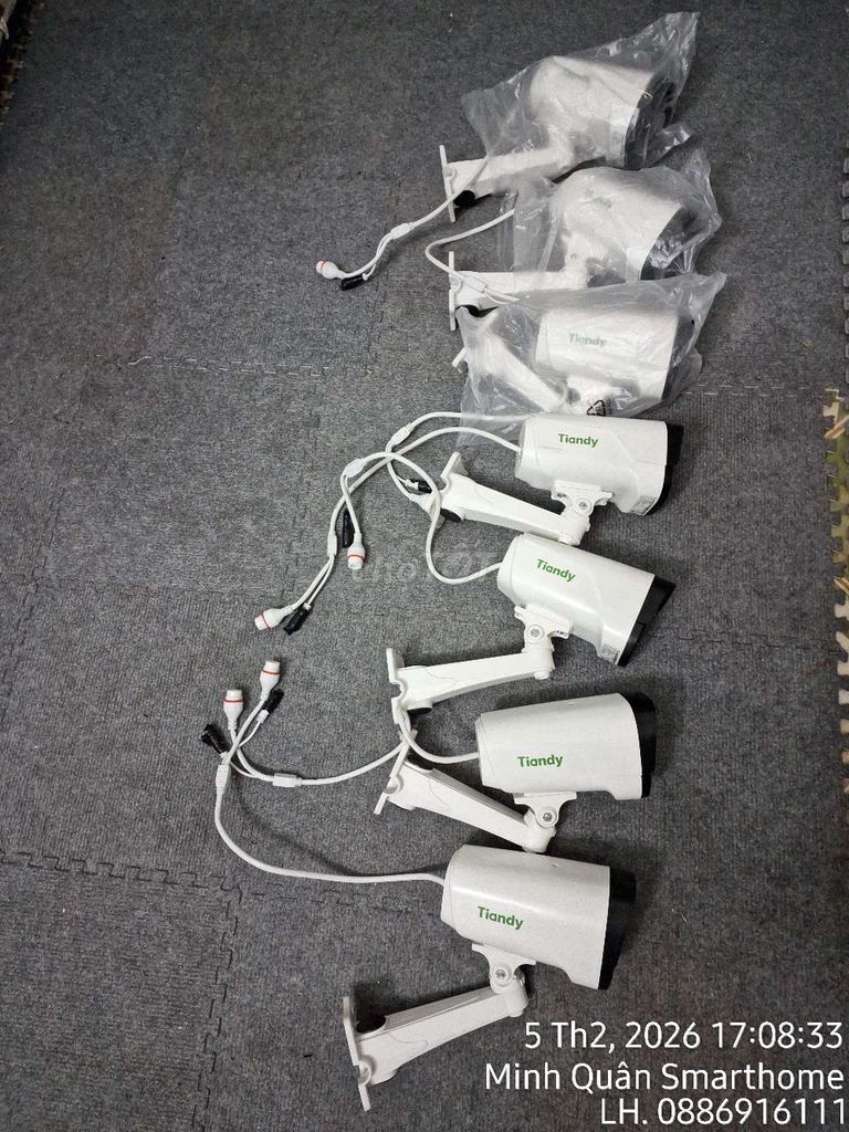 Camera IP Tiandy 4.0Mp Trắng. Mua bán Máy ảnh, Máy quay tại Quận Hai Bà Trưng Hà Nội được đăng bởi Anh Mẫn hình 1