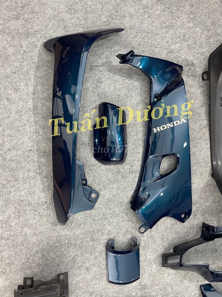 Dàn Áo - Bộ Nhựa Xe Máy Wave Alpha Xanh Nhớt. Mua bán Phụ tùng xe tại Quận Hà Đông Hà Nội được đăng bởi Phụ Tùng Xe Tuấn Dương hình 6