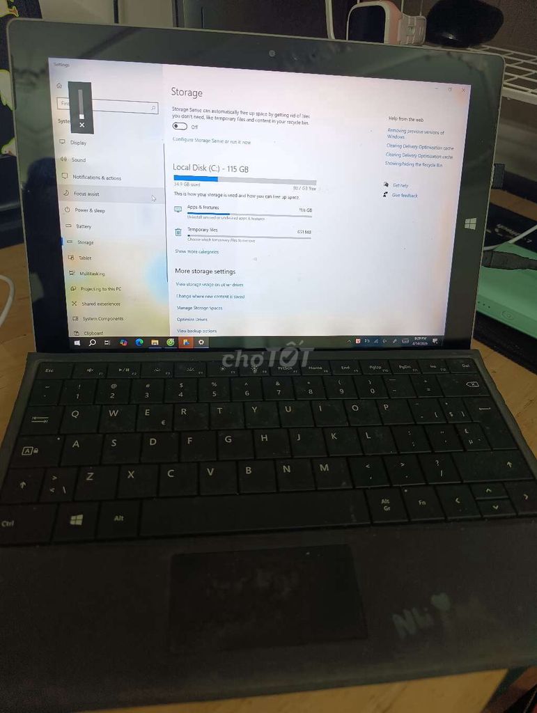 Microsoft Surface Pro 3 4GB/128GB Bạc. Mua bán Máy tính bảng tại Quận Ngô Quyền Hải Phòng được đăng bởi Nguyễn Bình hình 1