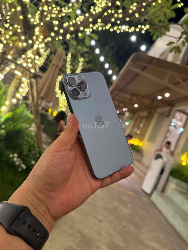 Apple iPhone 13 Pro Max 128GB Xanh 98%. Mua bán Điện thoại tại Thành phố Biên Hòa Đồng Nai được đăng bởi Vinh Trần hình 1