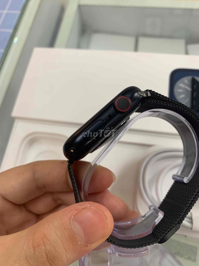 bán đh apple watch sr9:45 Đen Lte Esim new