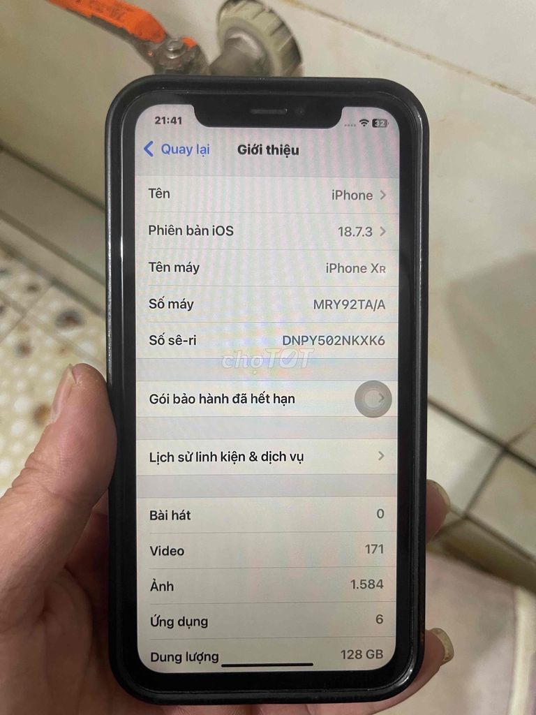 Apple iPhone XR 128GB Đen. Mua bán Điện thoại tại Quận Hà Đông Hà Nội được đăng bởi Khôi Nguyên hình 1