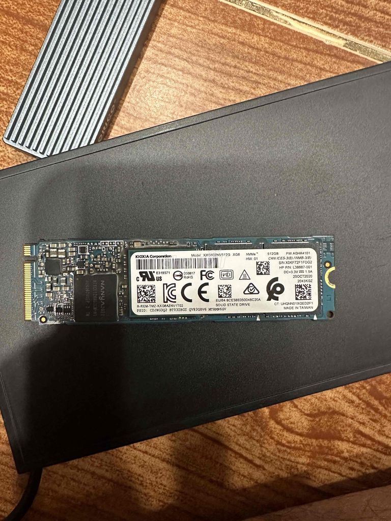 SSD NVMe 512GB Kioxia XG6 (Toshiba) Tháo Máy Zin -. Mua bán Linh kiện (RAM, Card...) tại Quận 6 Tp Hồ Chí Minh được đăng bởi KenBen hình 1