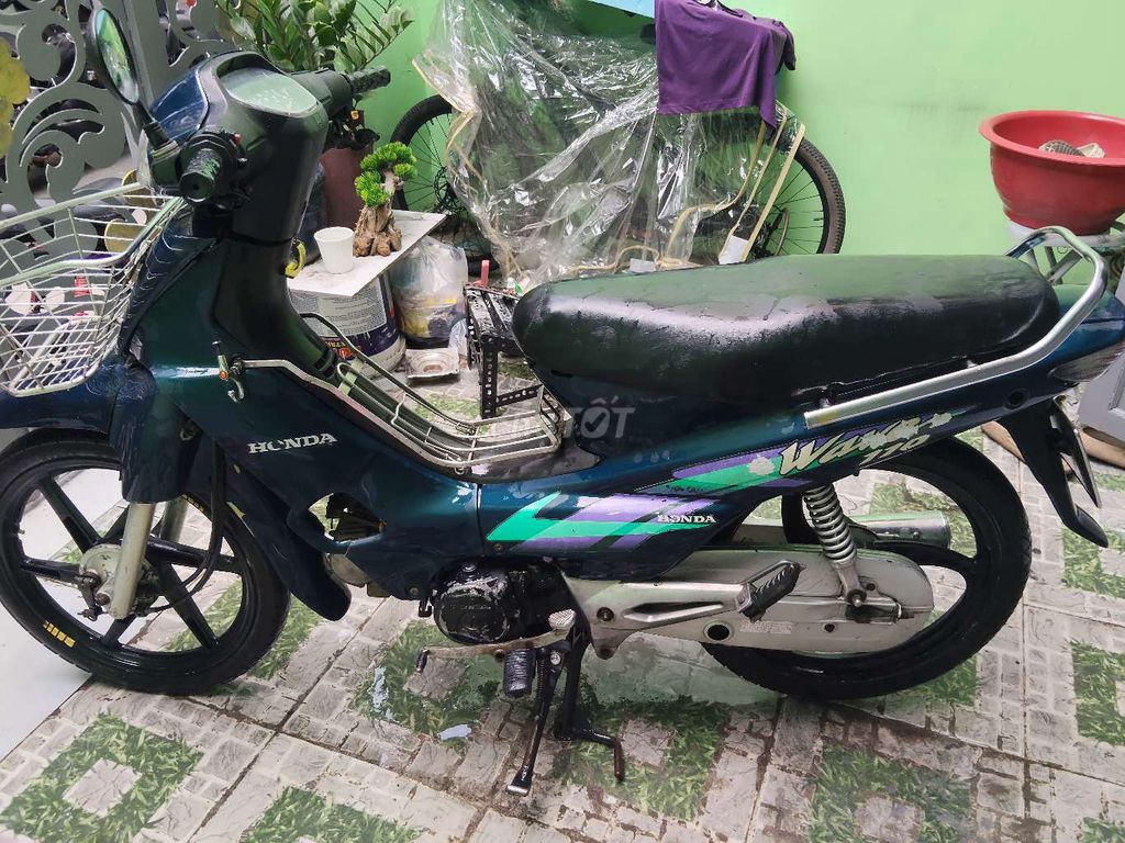 Honda Wave 110 сине-черный