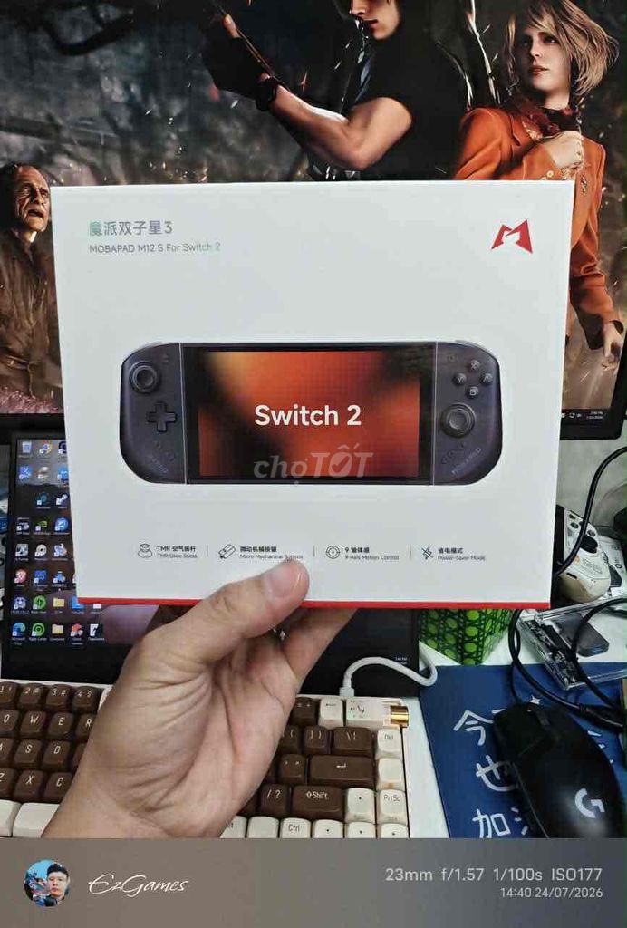 Tay cầm chơi game MOBAPAD M12 S. Mua bán Thiết bị chơi game tại Quận 3 Tp Hồ Chí Minh được đăng bởi EzGAME hình 1