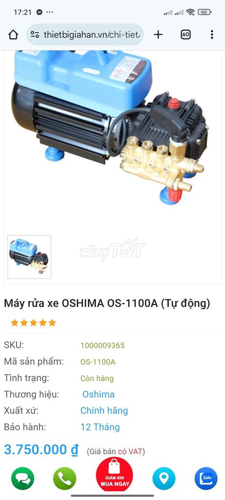 máy rữa xe nhật