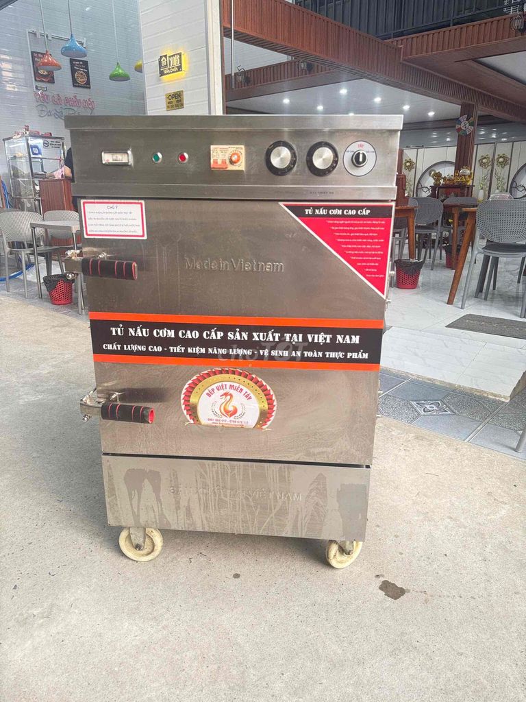 Tủ hấp cơm Inox 6 khay đã qua sử dụng. Mua bán Bếp, lò, đồ điện nhà bếp tại Quận Cái Răng Cần Thơ được đăng bởi võ hoàng mến hình 3