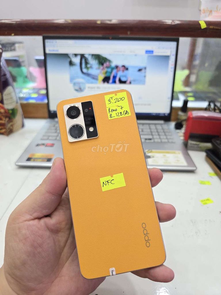 Oppo Reno7 - Có NFC. Mua bán Điện thoại tại Thành phố Long Xuyên An Giang được đăng bởi Facebook Cầm Đồ Thúy Vân hình 1
