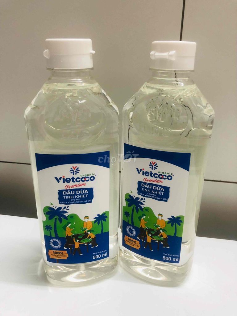 Dầu dừa tinh khiết Vietcoco 500ml. Mua bán Đồ ăn, thực phẩm và các loại khác tại Quận Tân Bình Tp Hồ Chí Minh được đăng bởi Phúc PP hình 1