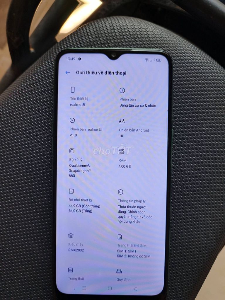Realme 5i 4GB/64GB Xanh lá. Mua bán Điện thoại tại Quận Bình Tân Tp Hồ Chí Minh được đăng bởi Hội Đồ Điện Tử hình 1
