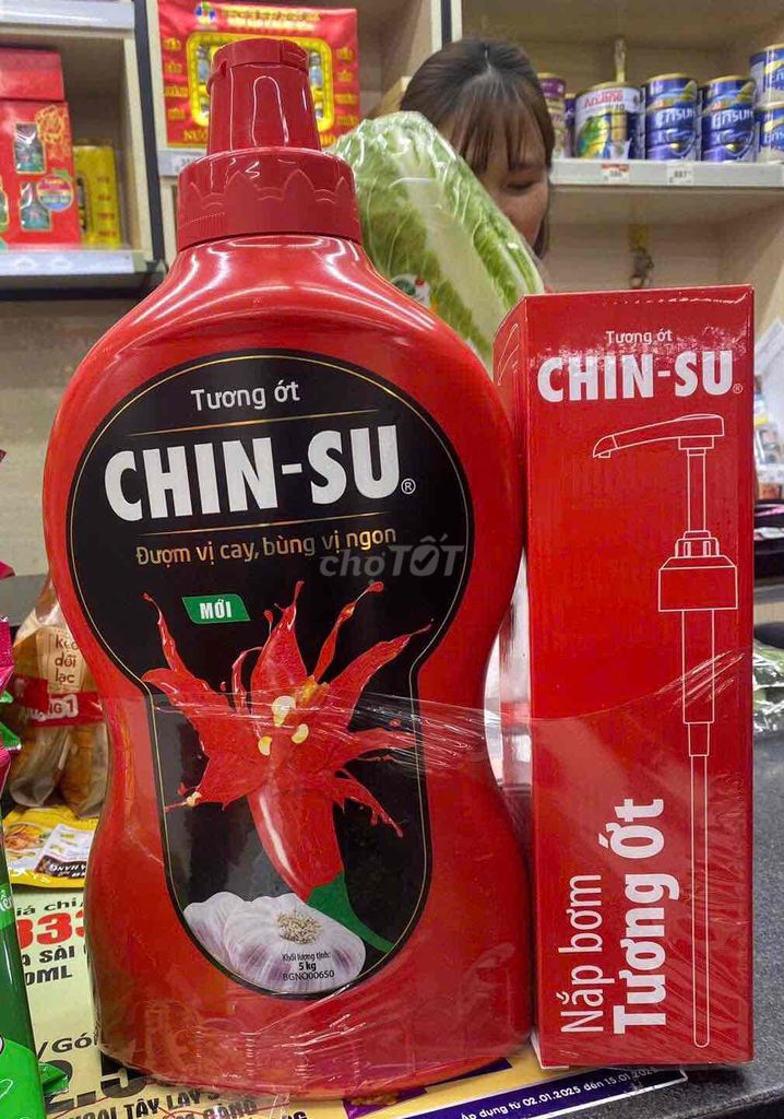 Tương ớt chin su 5kg