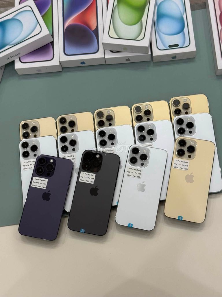 Apple iPhone 14 Pro Max 128-256Gb Tím, Đen, Vàng, Trắng 98-99%. Mua bán Điện thoại tại Quận Đống Đa Hà Nội được đăng bởi Hội Đồ Điện Tử hình 1
