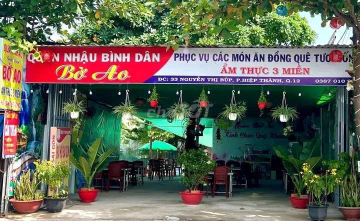 Sang Nhượng Quán Nhậu Sân Vườn Quận 12