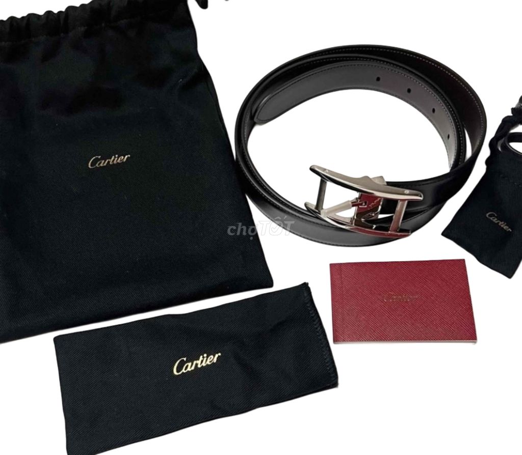 thắt lưng cartier auth ( new )