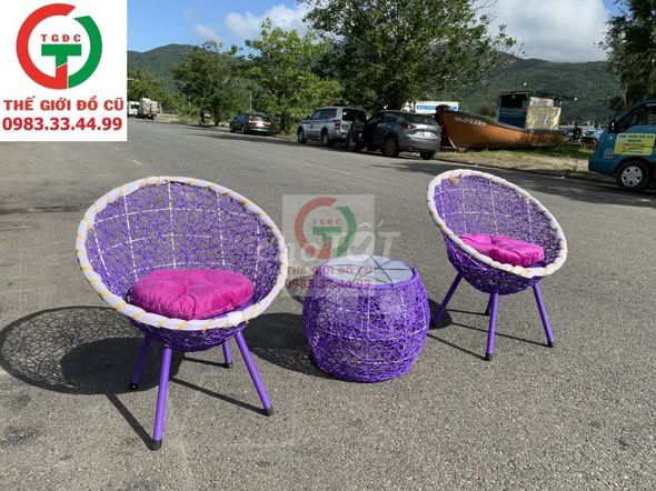 Bộ bàn ghế mây tre đan. Dịch vụ dọn dẹp nhà tại Quận Sơn Trà Đà Nẵng được đăng bởi Thế Giới Đồ Cũ Đà Nẵng hình 1