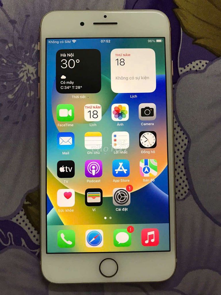 Iphone 8 plus quốc tế VN 128gb rin áp suất hiếm . Mua bán Điện thoại tại Thành phố Mỹ Tho Tiền Giang được đăng bởi QUÍT ĐƯỜNG SIÊU NGỌT  hình 1