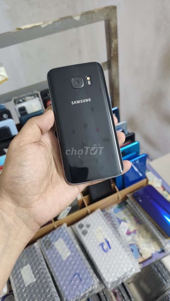 Samsung S7, ram 4gb, vân tay. Mua bán Điện thoại tại Quận Gò Vấp Tp Hồ Chí Minh được đăng bởi A LONG   nhận thanh toán THẺ TÍN DỤNG hình 1