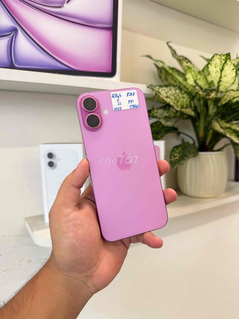 iPhone 16 Plus 128GB Hồng full cn . có trả góp.. Mua bán Điện thoại tại Quận Đống Đa Hà Nội được đăng bởi Bùi Hiếu  H iStore hình 1