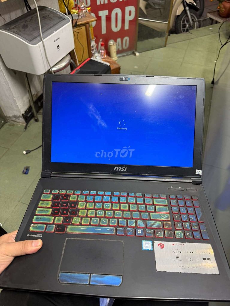 MSI gl62 i7-7700HQ 15.6 inch 8GB/128GB. Mua bán Laptop tại Quận Tây Hồ Hà Nội được đăng bởi Đặng Cao Sơn hình 1