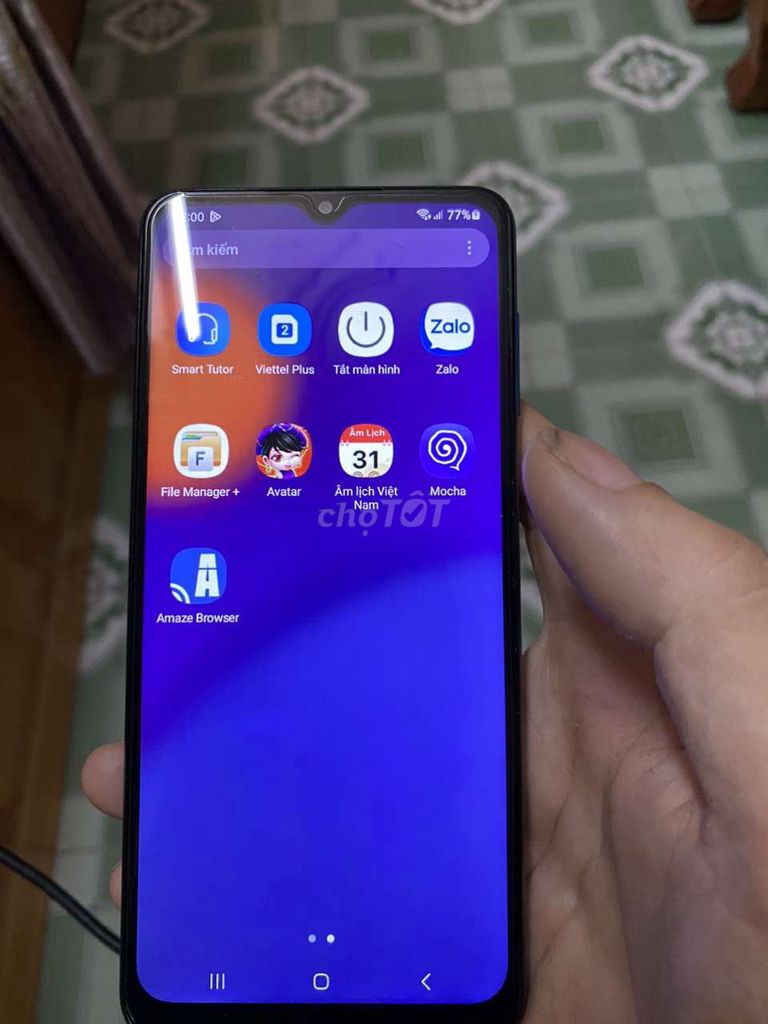 Samsung M12 64GB Xanh. Mua bán Điện thoại tại Huyện Tam Dương Vĩnh Phúc được đăng bởi giọt lệ hình 1