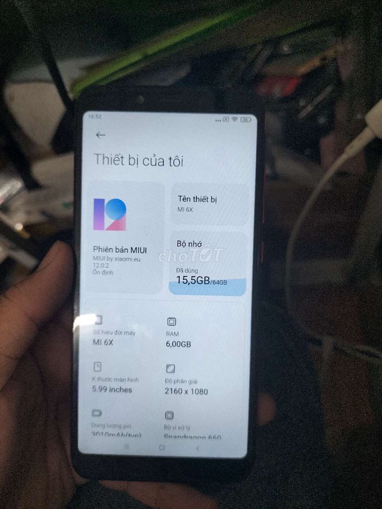 Xiaomi Redmi mi max 6  ram 6 64GB 99%