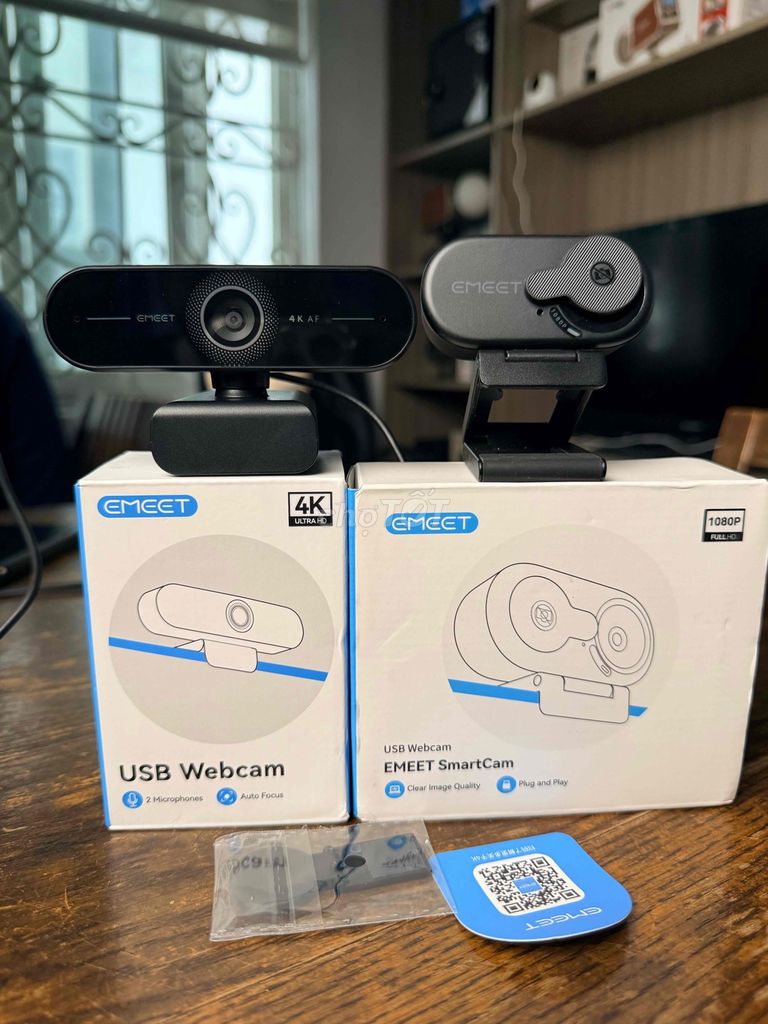 Webcam EMEET 1080p USB Đen. Mua bán Phụ kiện (Màn hình, Chuột...) tại Quận Sơn Trà Đà Nẵng được đăng bởi Bé mập hình 1