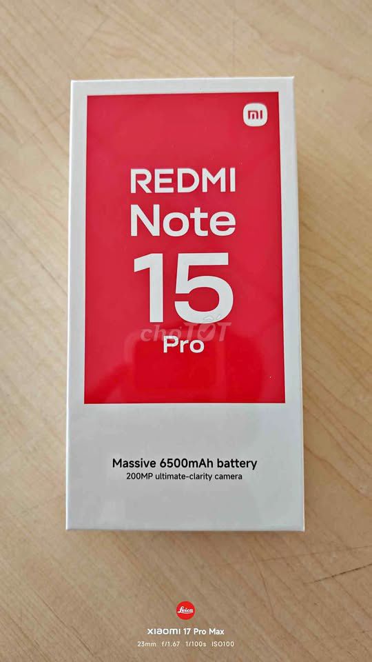 Redmi note 15 pro chính hãng bán hay GL. Mua bán Điện thoại tại Thành phố Thuận An Bình Dương được đăng bởi TVH hình 1