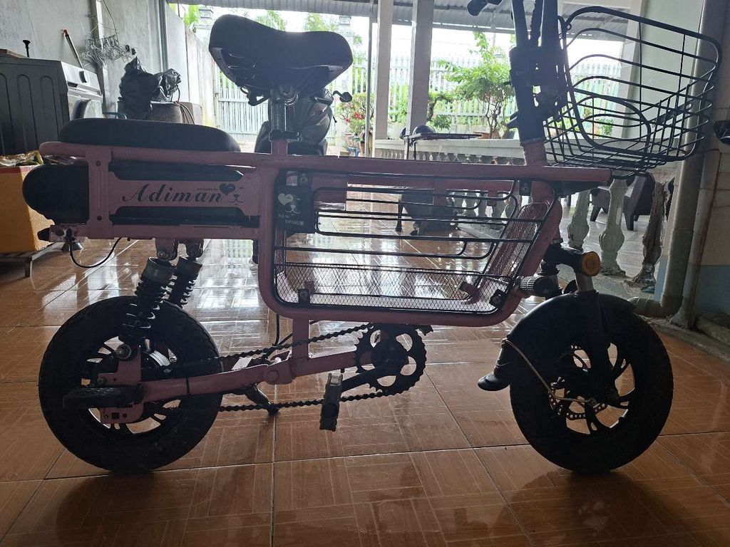 Xe đạp điện Li-on Bike S-6823 màu hồng. Mua bán Xe điện tại Thành phố Vĩnh Long Vĩnh Long được đăng bởi duy anh hình 7