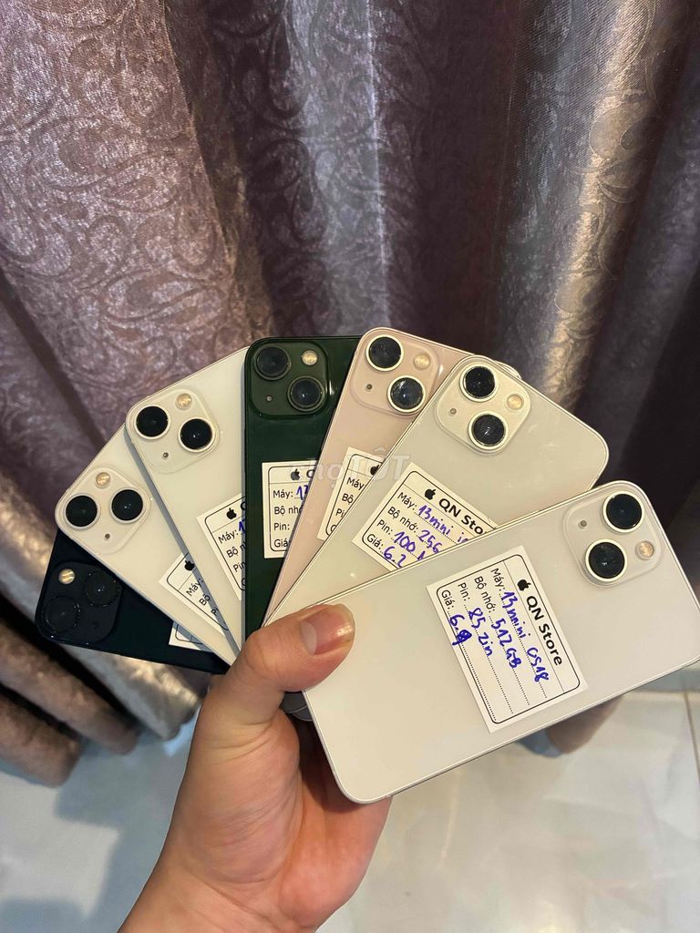 iPhone 13 mini Full zin ko spa chỉ thay pin. Mua bán Điện thoại tại Quận 10 Tp Hồ Chí Minh được đăng bởi Pax Thiên hình 1